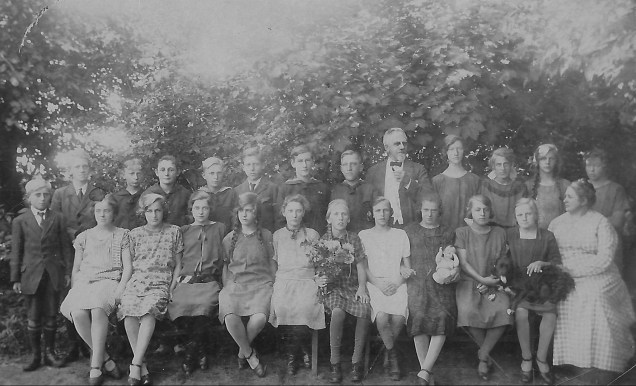 Konfirmation V. Thorup, 4.10.1925